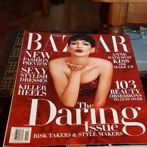 Bazaar Magazine Nov 2014 Anne HATHAWAY